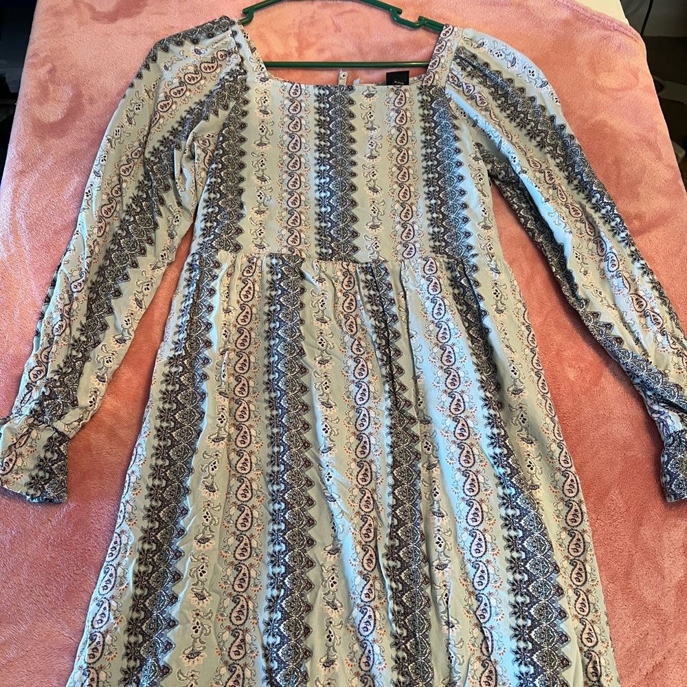 Dress with open back